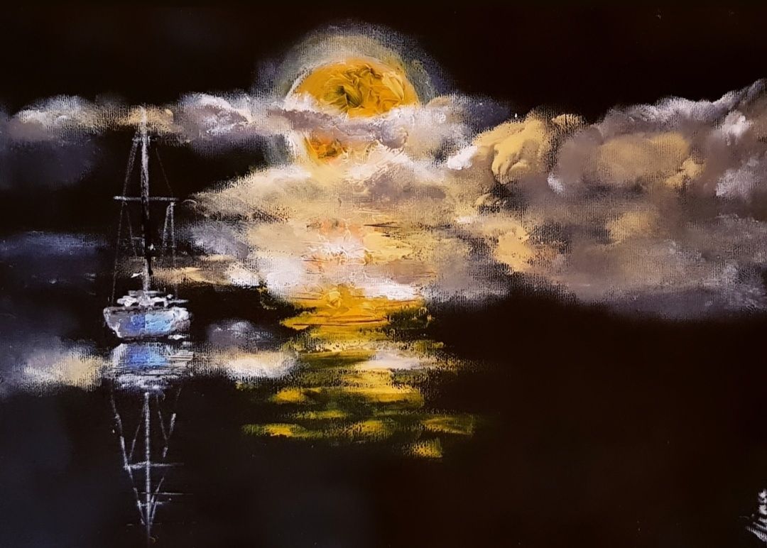 ArteDiAlina.com painting: If My Hands Could Peel